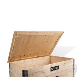 Wasserabweisender Holzdeckel für Paletten Holzdeckel für Paletten Aufsatzrahmen