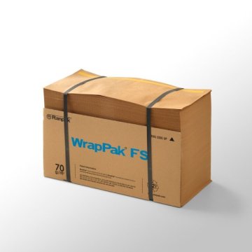 WrapPak Papier gefaltet im praktischen Karton