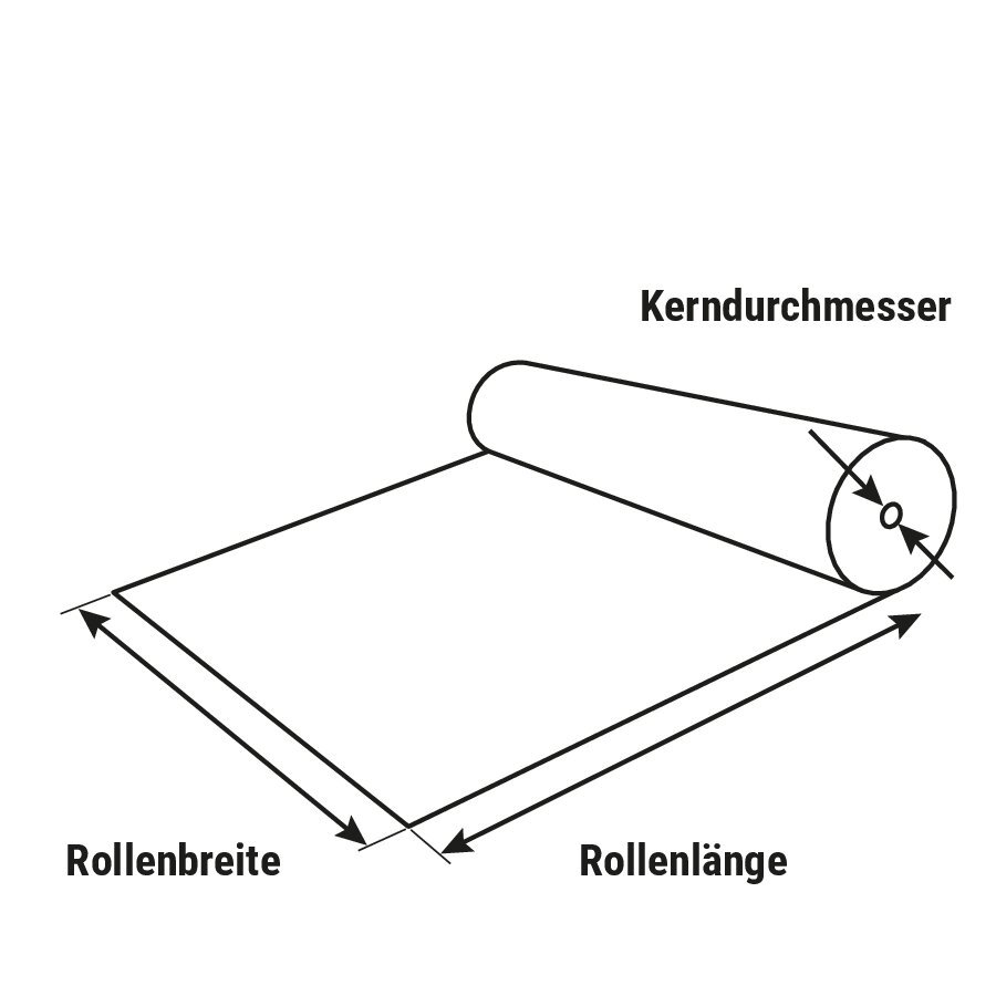 Füllpapier auf der Rolle Füllpapier auf der Rolle