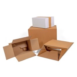 Blitzbodenkarton aus Wellpappe Blitzbodenkarton aus Wellpappe