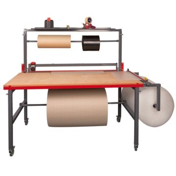 Packtisch-System, inkl. zwei Schneidevorrichtungen